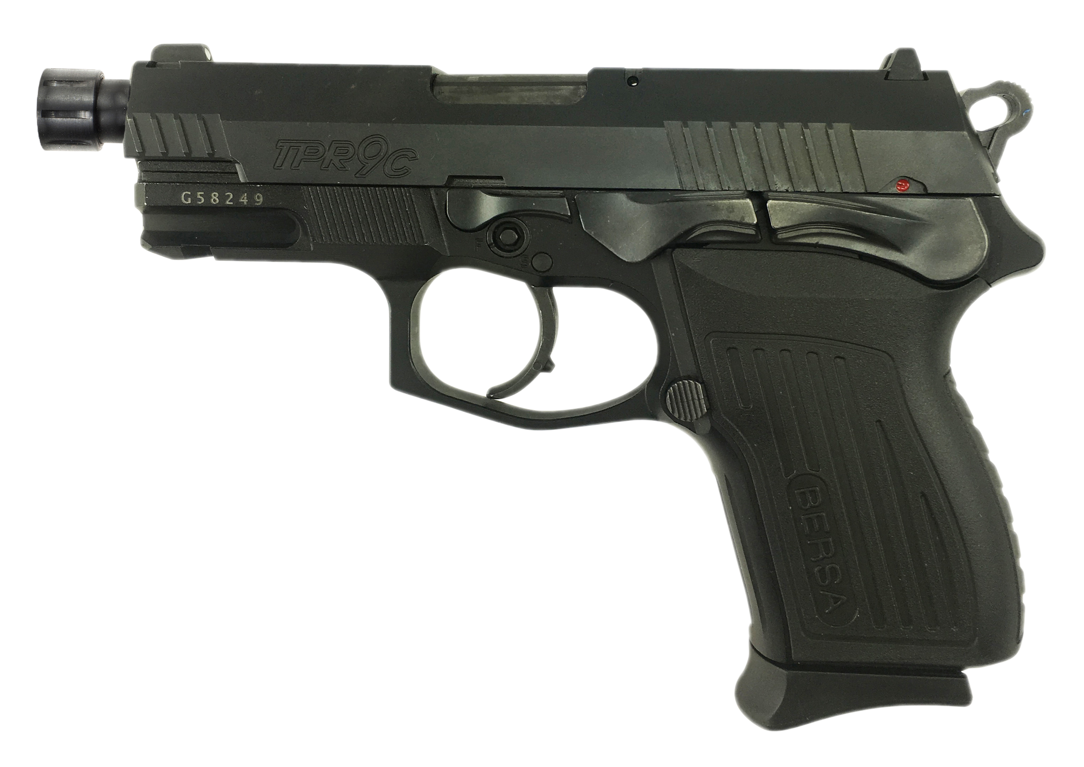 Bersa TPR9 Compact 9mm 4.125" Barrel 13-Rounds Threaded