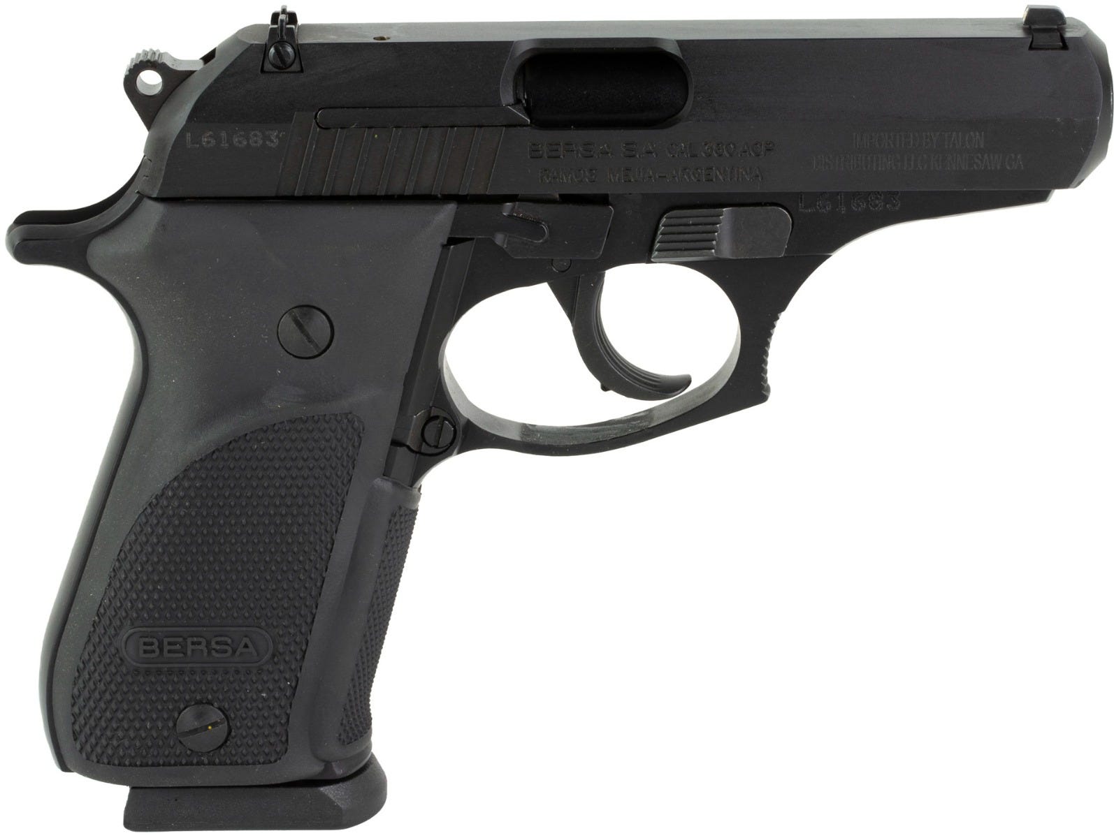 Bersa TPR Plus .380 ACP 3.5" Barrel 15-Rounds Fixed Sights