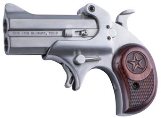 Bond Arms Cowboy Defender Stainless .22 LR 3" Barrel 2-Rounds