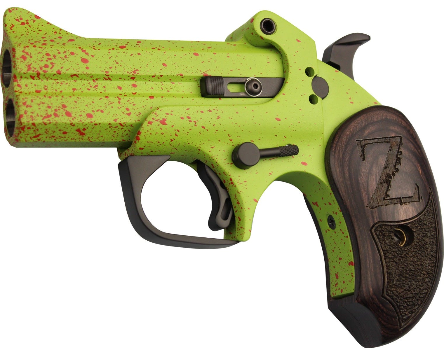 Bond Arms Z-Slayer Zombie Green .45 LC / .410 GA 3.5" Barrel 2-Rounds