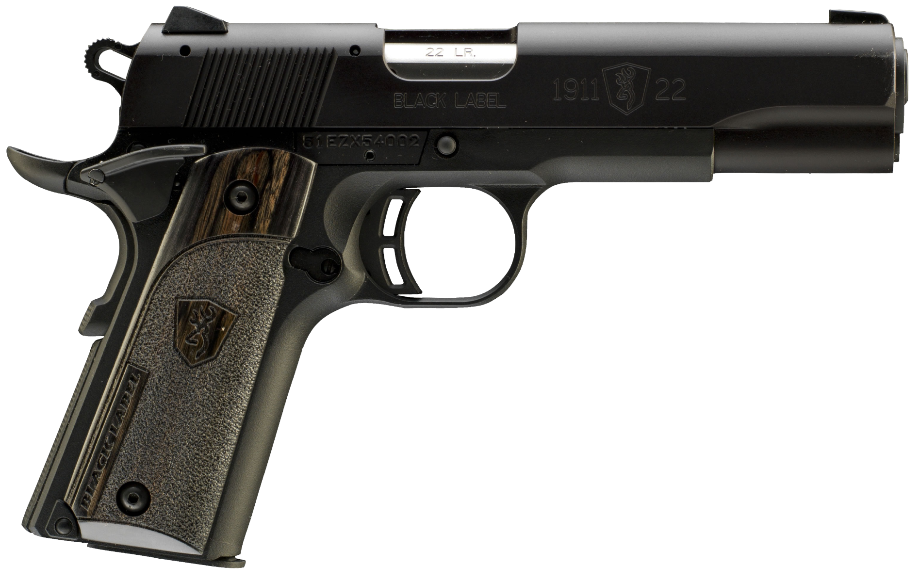 Browning 1911-22 Black Label Compact .22 LR 3.63" Barrel 10-Rounds