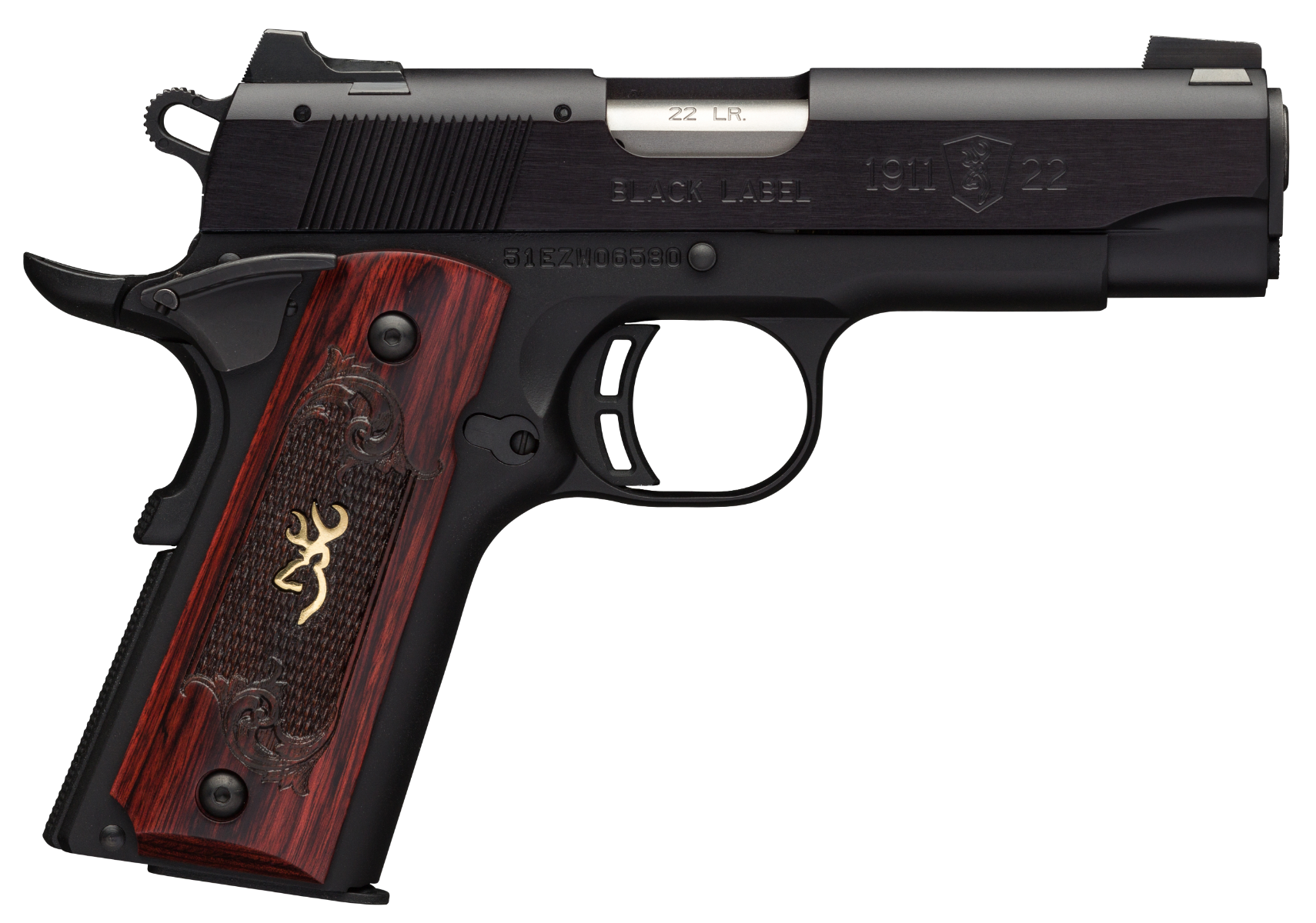 Browning 1911-22 Black Label Medallion Compact .22 LR 3.63" Barrel 10-Rounds