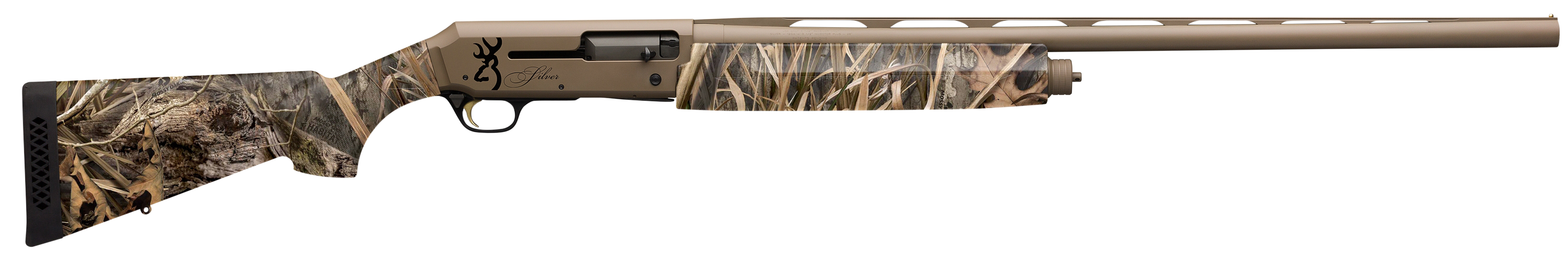 Browning Silver Field Mossy Oak Shadow Grass Habitat / Flat Dark Earth 12 GA 28" Barrel 3.5"-Chamber 4-Rounds