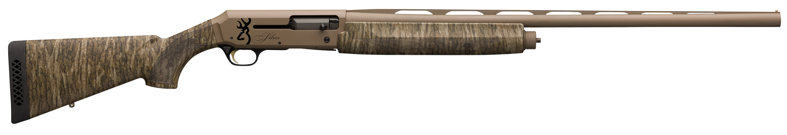 Browning Silver Field Mossy Oak Bottomlands / Flat Dark Earth 12 GA 28" Barrel 4-Rounds