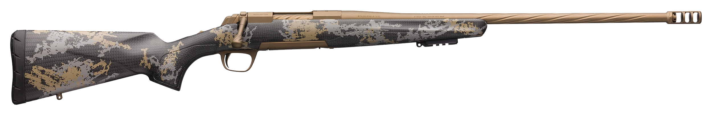 Browning X-Bolt Mountain Pro Accent Graphic Black / Burnt Bronze .300 PRC 26" Barrel 4-Rounds