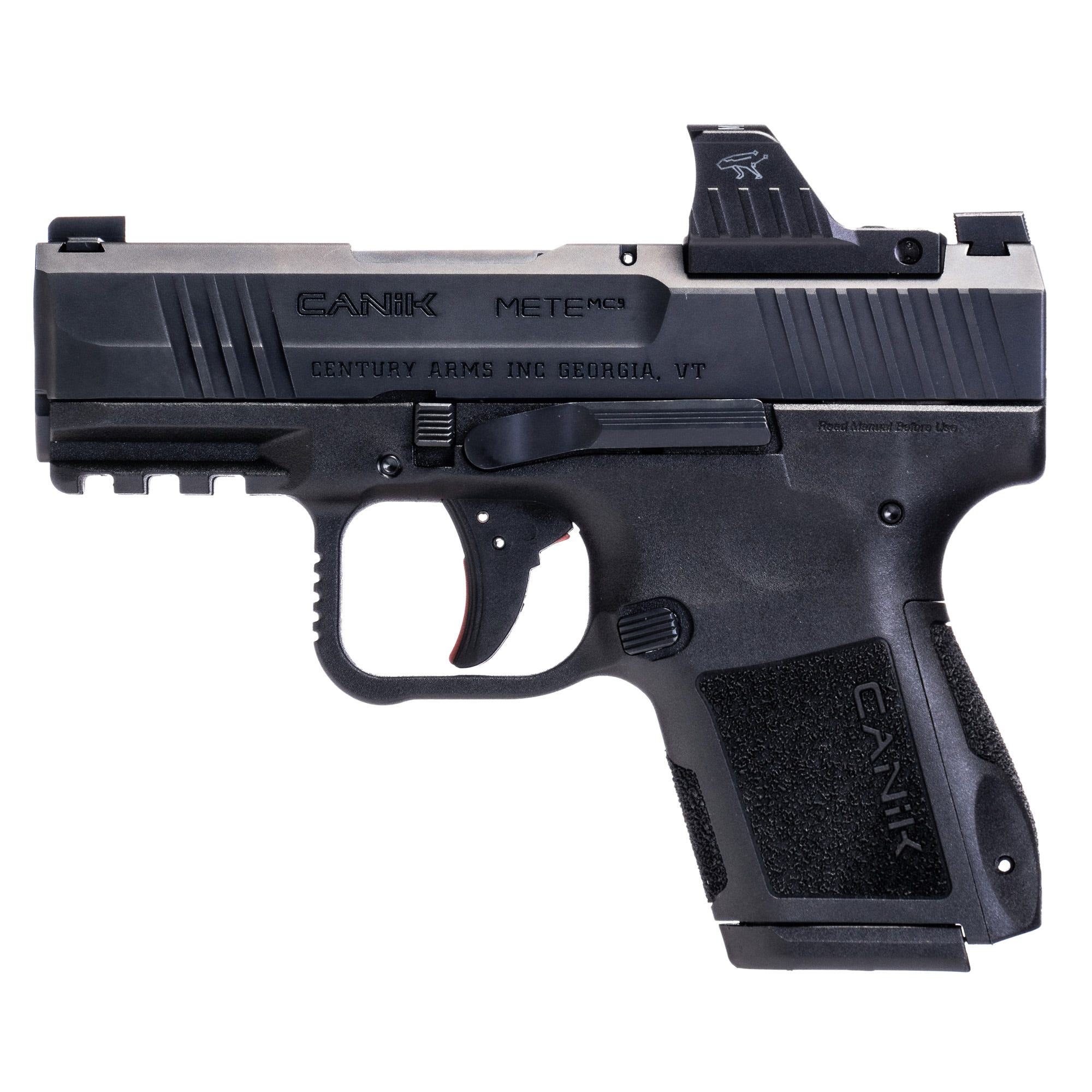 Canik METE MC9 9mm 3.18" Barrel 15-Rounds MeCanik MO1 Optic - Image 2