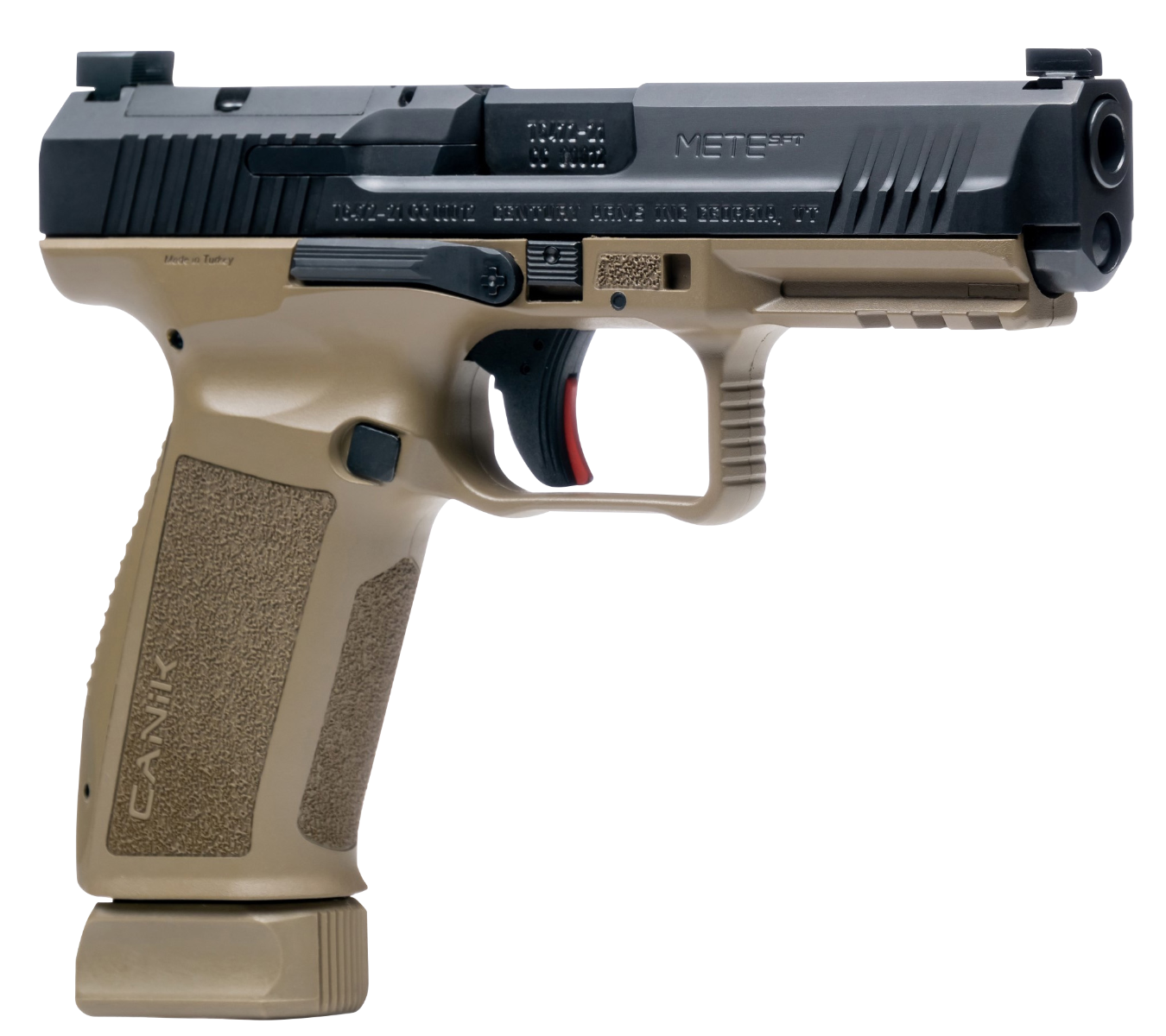 Canik Mete SFT Flat Dark Earth 9mm 4.46" Barrel 20-Rounds Optics Ready