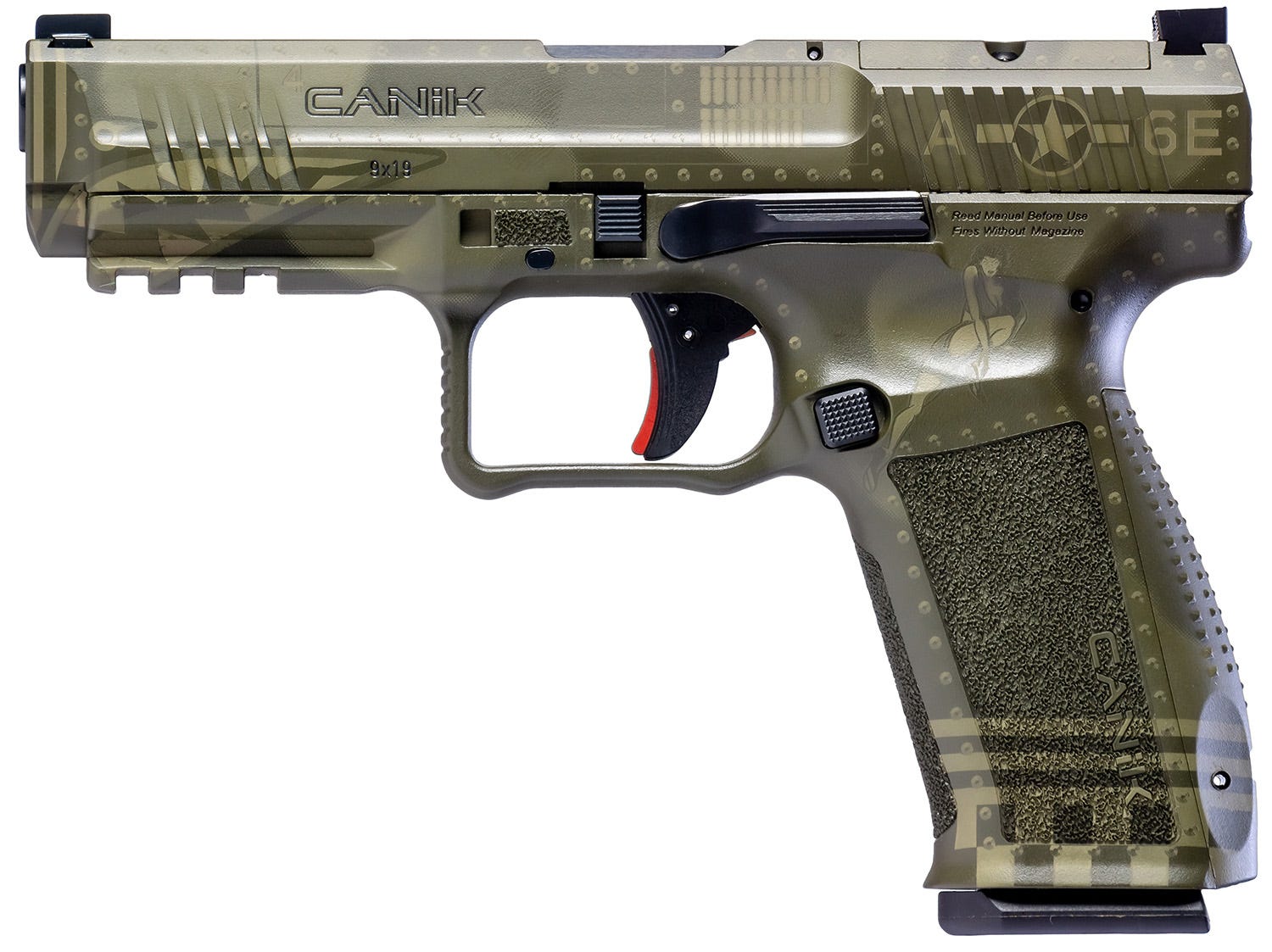 Canik METE SFT Green Bomber 9mm 4.46" Barrel 20-Rounds - Image 2