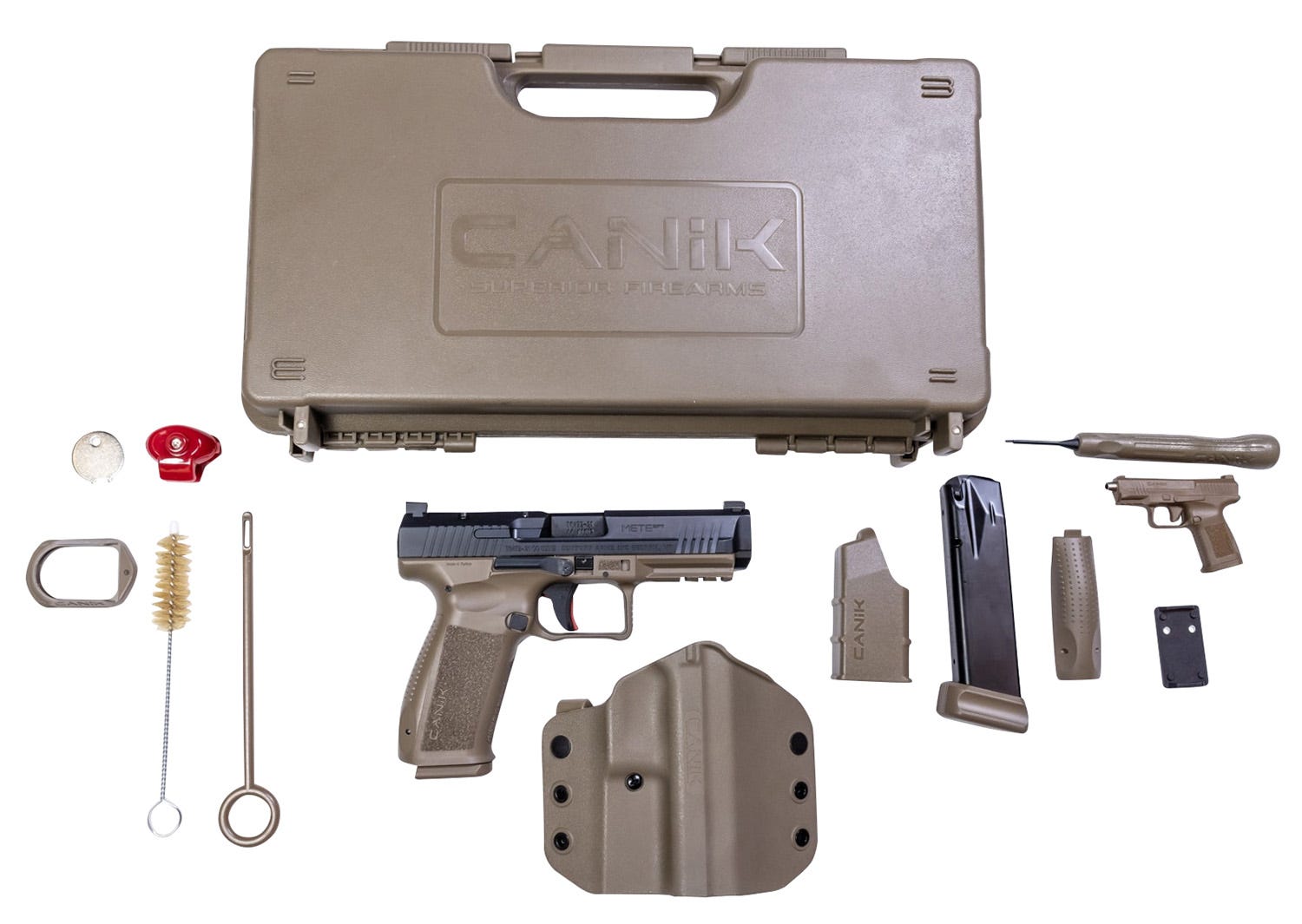 Canik Mete SFT Flat Dark Earth 9mm 4.46" Barrel 20-Rounds Optics Ready - Image 3