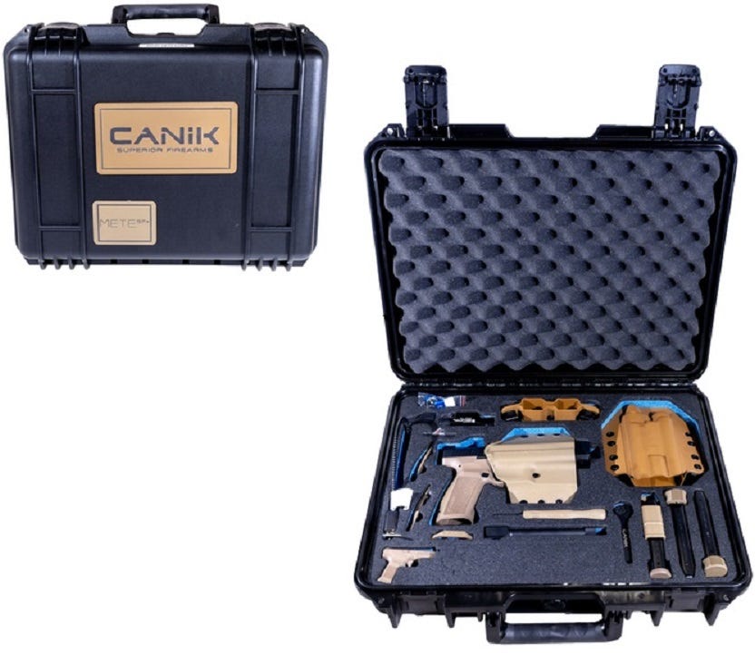 Canik TP9 Mete SFX Flat Dark Earth 9mm 5.2" Barrel 20-Rounds Loadout Pack