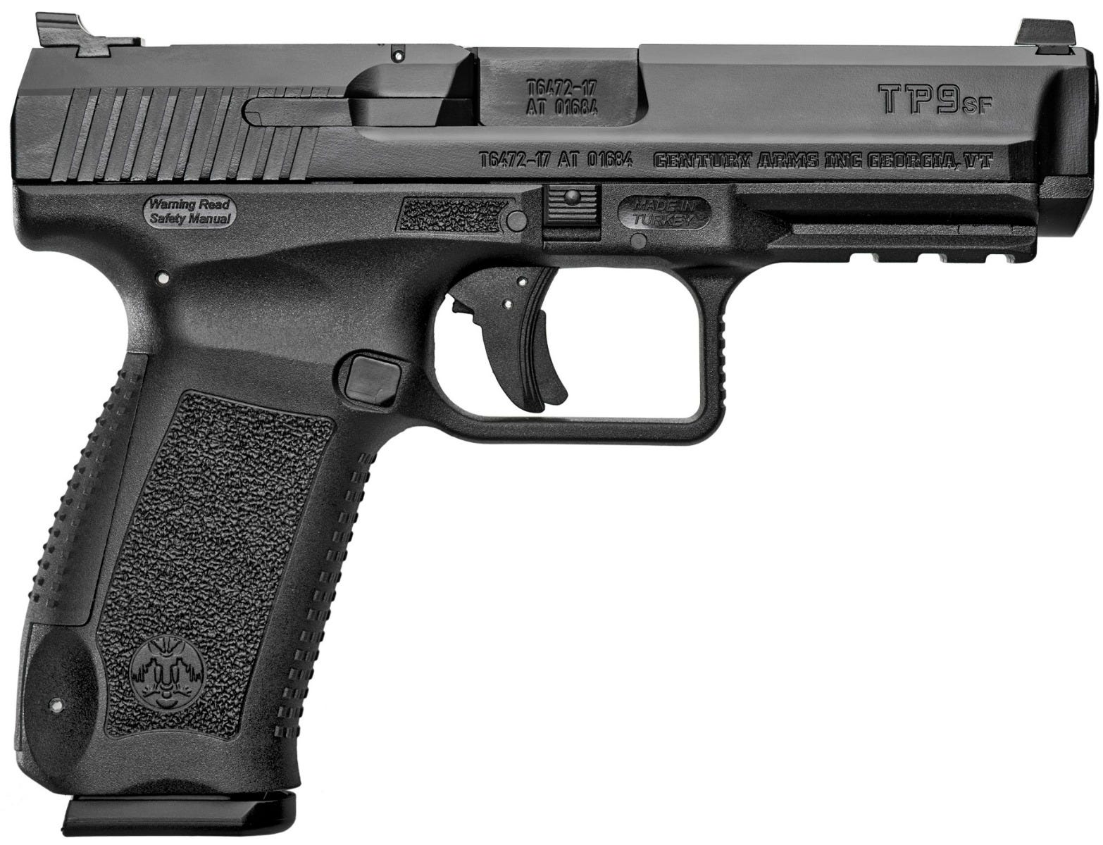 Canik TP9SF 9mm 4.46" Barrel 18-Rounds Warren Tactical Sights