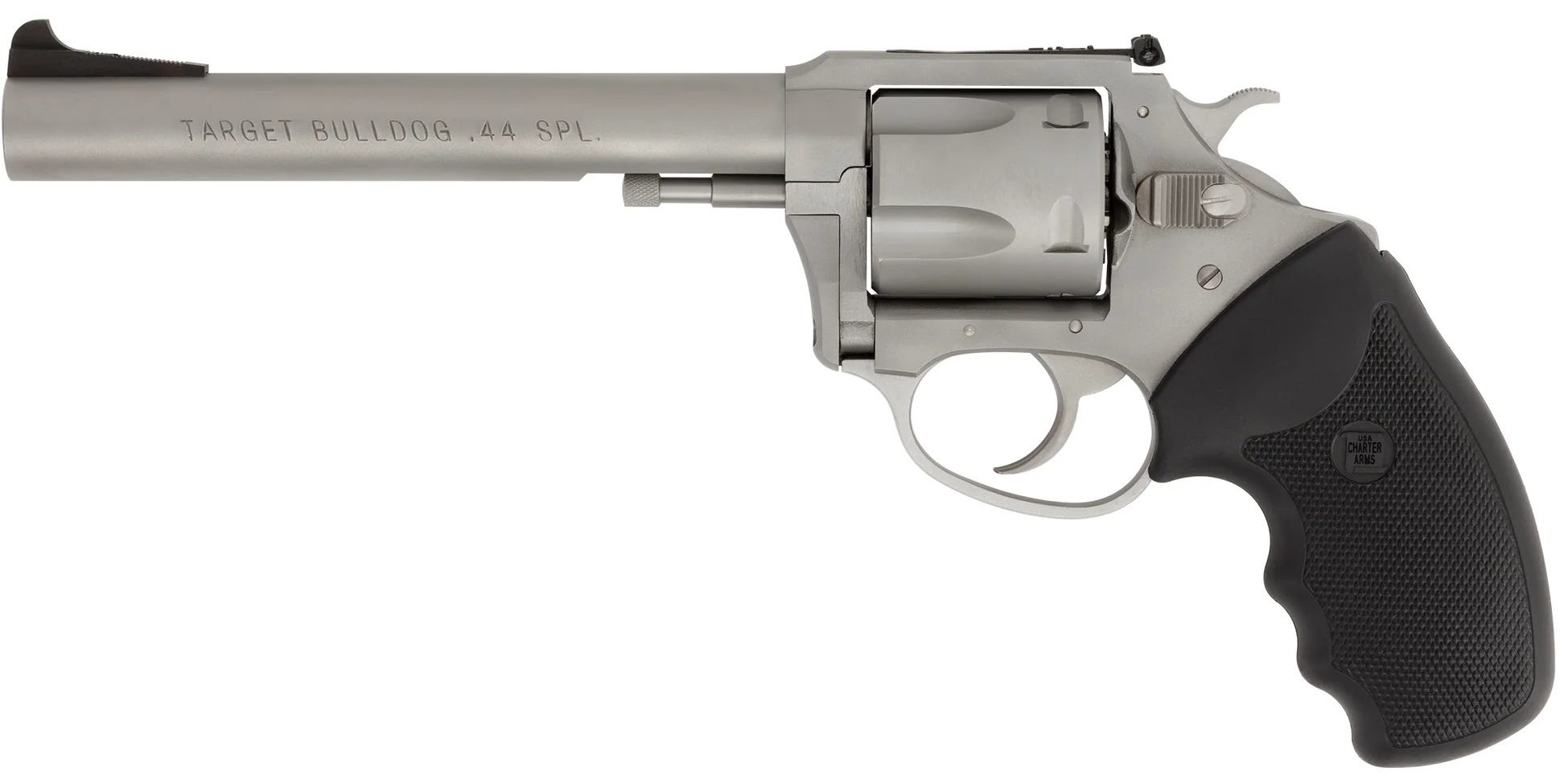 Charter Arms Bulldog Target Stainless .44 SW Spl 6" Barrel 5-Rounds - Image 2