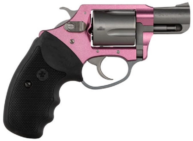 Charter Arms Southpaw Pink / Stainless .38 SPL 2" Barrel 5-Rounds
