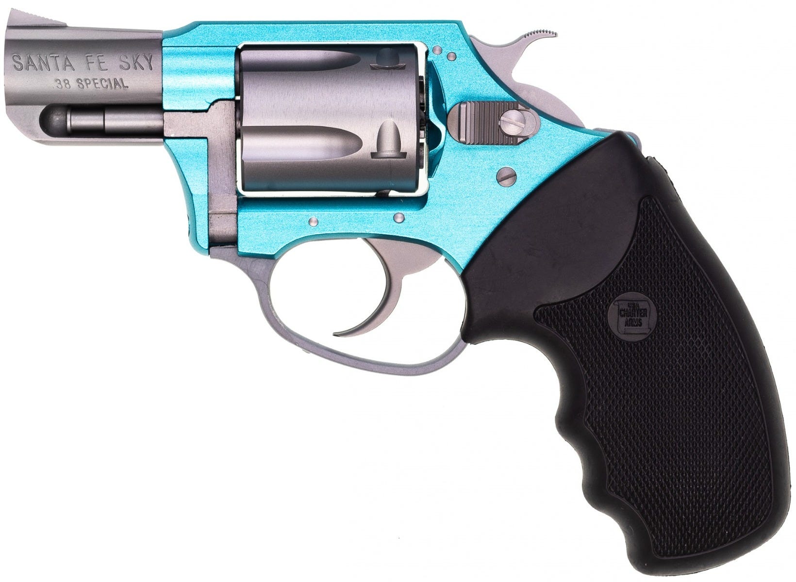 Charter Arms Undercover Lite Santa Fe Turquoise .38 SPL 2" Barrel 5-Rounds - Image 2