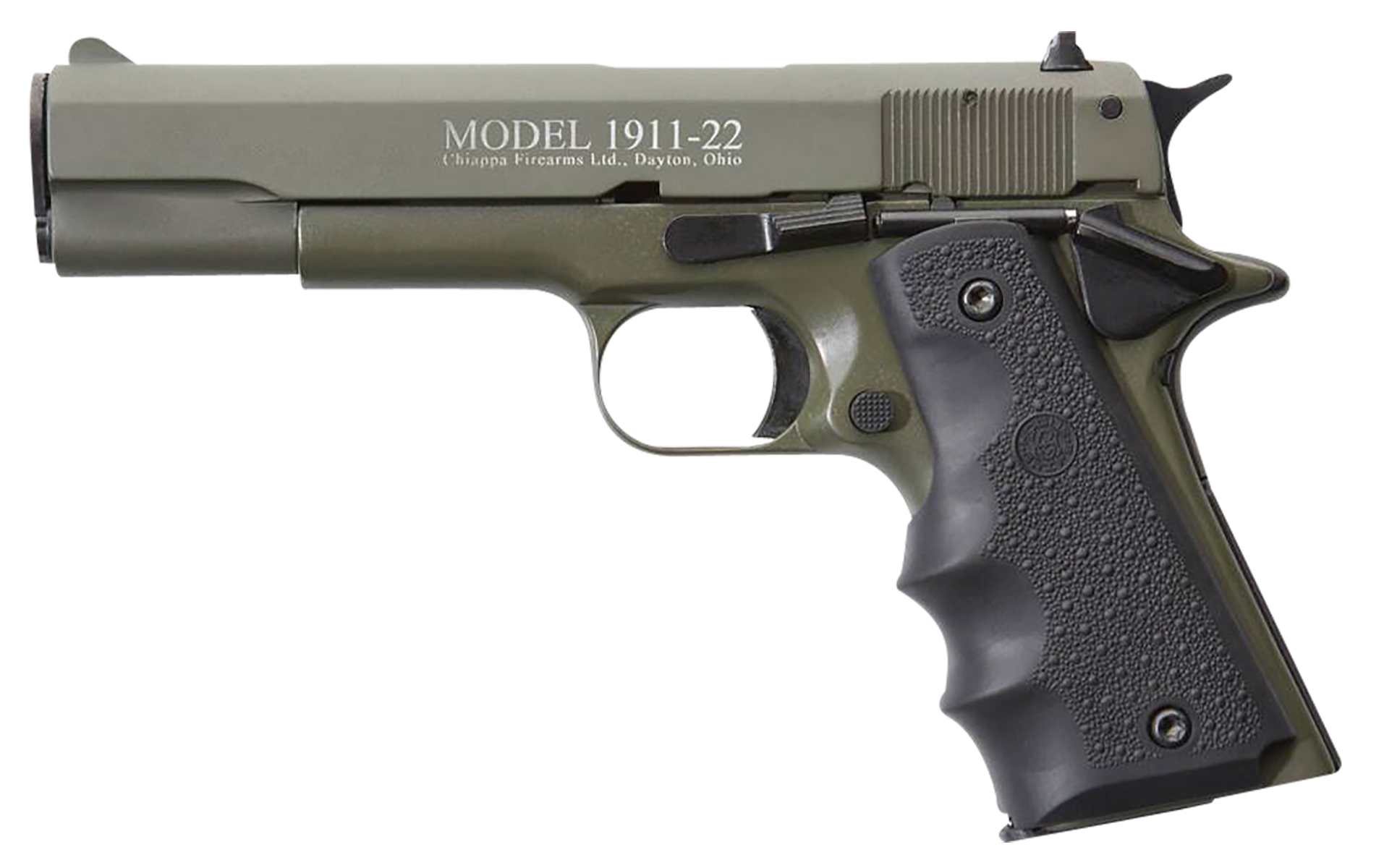 Chiappa Firearms 1911-22 OD Green .22 LR 5" Barrel 10-Rounds
