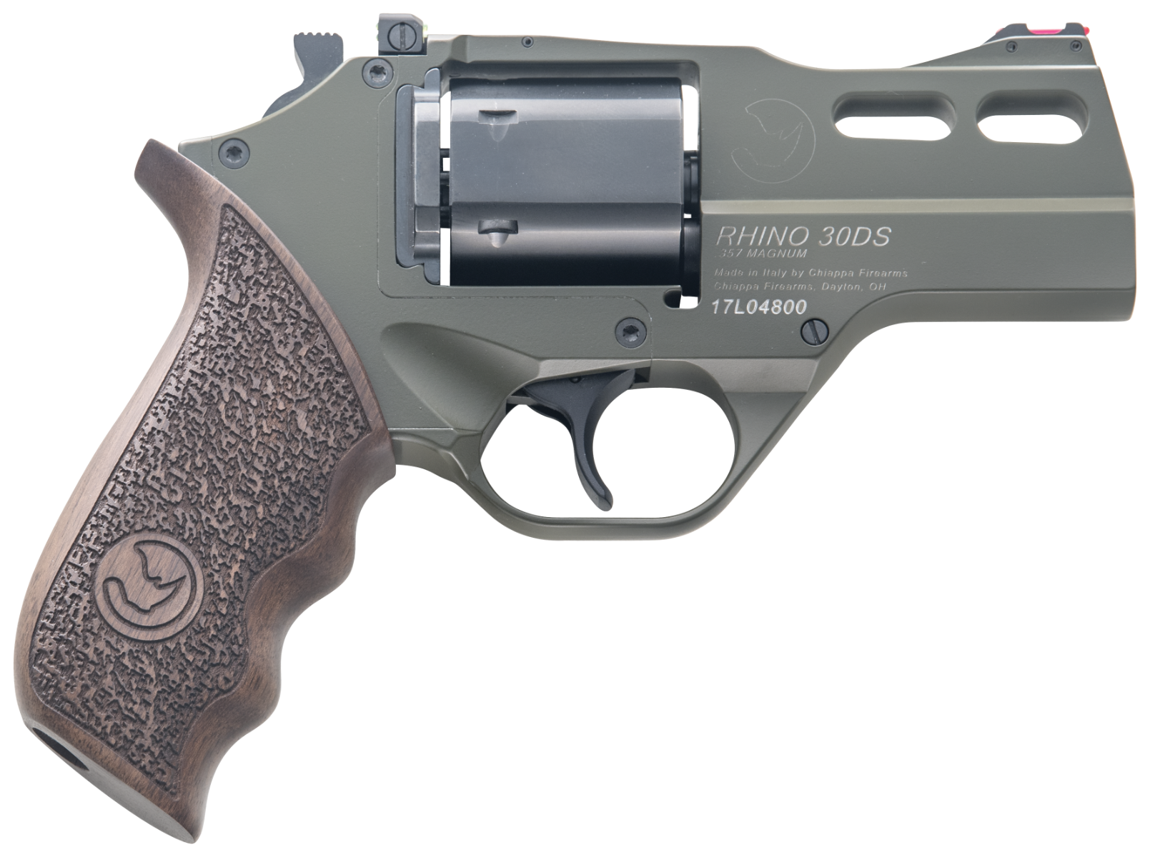 Chiappa Firearms Rhino 30DS OD Green .357 Mag 3" Barrel 6-Rounds