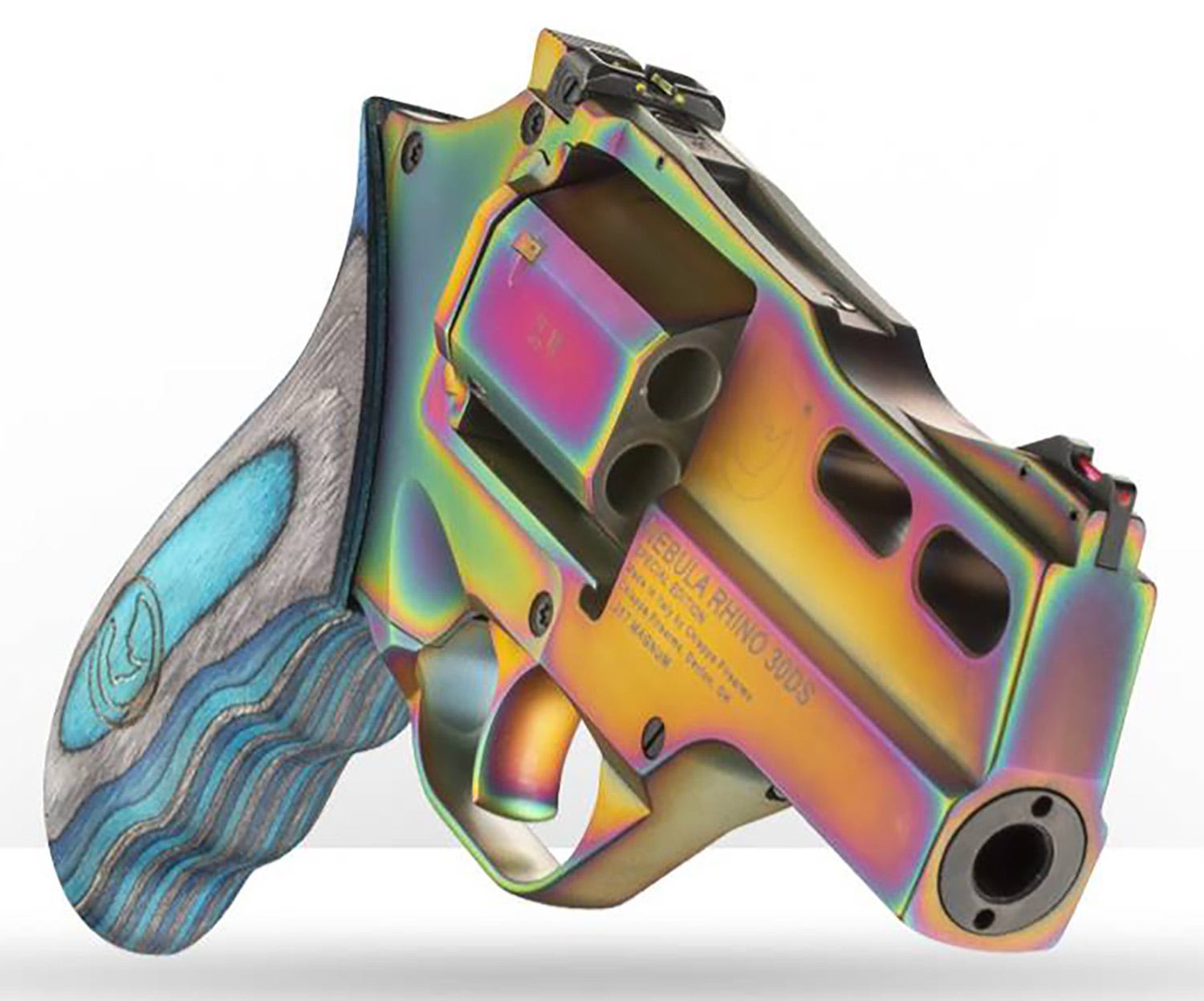 Chiappa Firearms Rhino 30DS Nebula Rainbow .357 Mag 3" Barrel 6-Rounds - Image 2