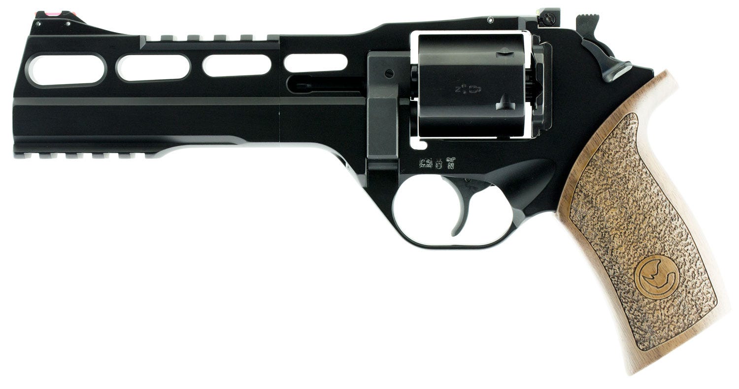 Chiappa Firearms Rhino 60DS 9mm 6" Barrel 6-Rounds Walnut Grip - Image 2