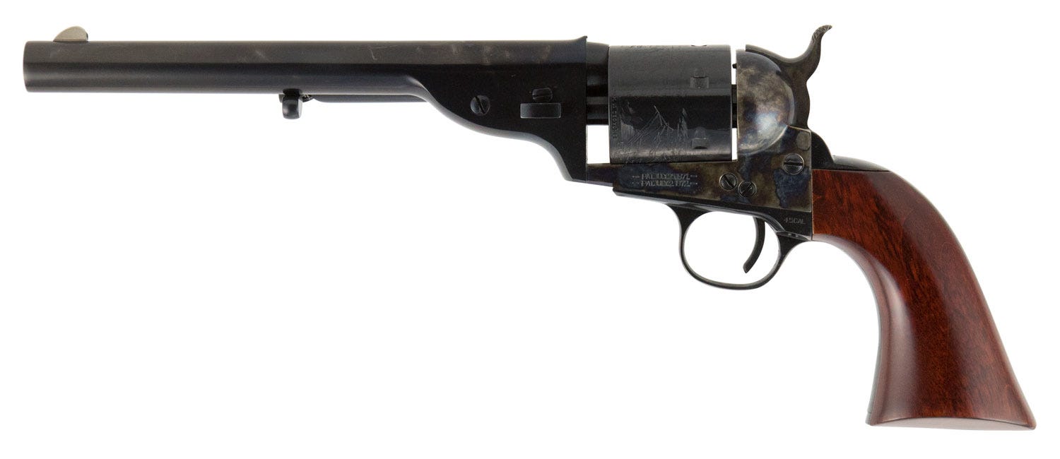 Cimarron Firearms 1872 Open Top Army Color Case Hardened .45 Colt 7.5" Barrel 6-Rounds - Image 2