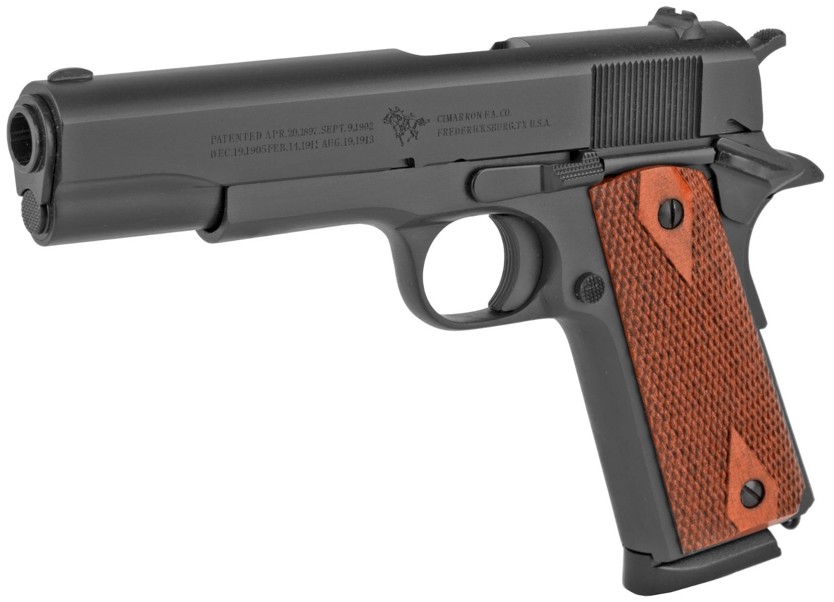 Cimarron Firearms 1911A1 .45 ACP 5" Barrel 8-Rounds Fixed Sights - Image 3