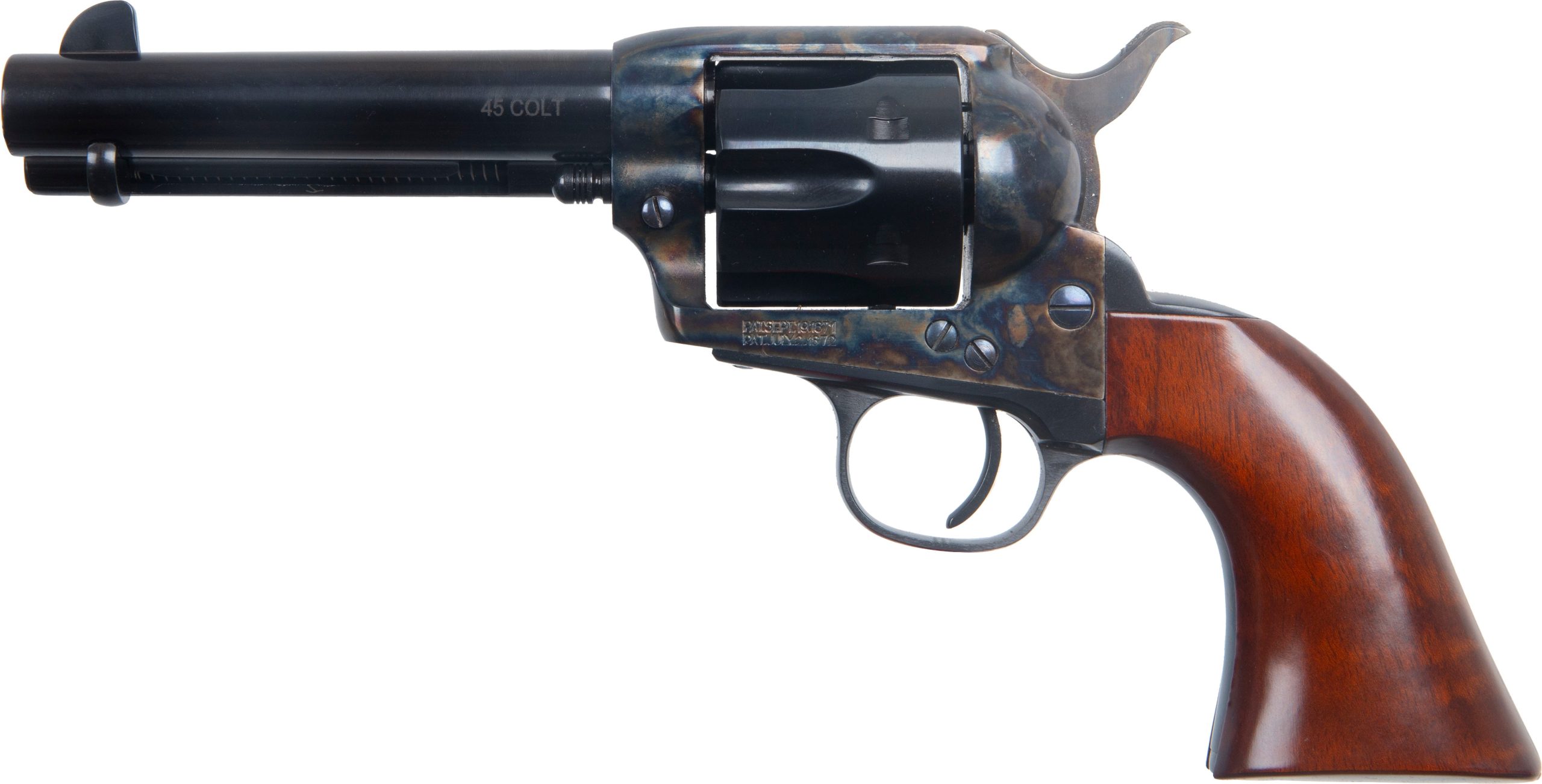 Cimarron Firearms Man With No Name Case Color Hardened .45 Colt 4.75" Barrel 6-Rounds Hollywood Series - Image 2