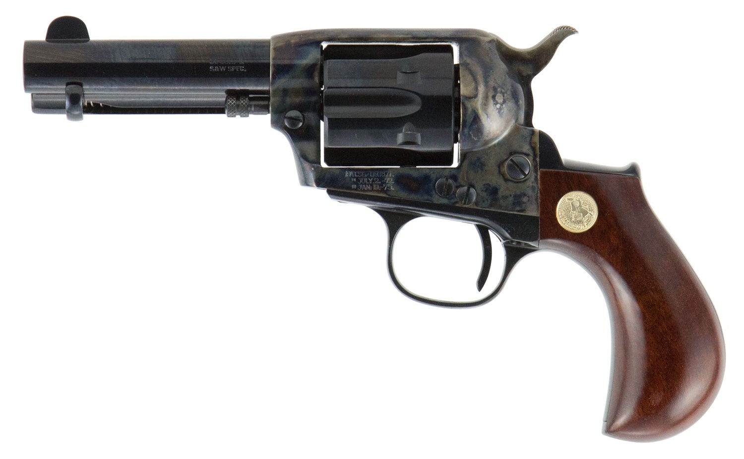 Cimarron Firearms Lightning Color Case Hardened .38 SPL 3.5" Barrel 6-Rounds - Image 2