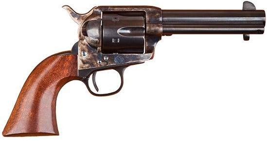 Cimarron Firearms Model P Color Case Hardened .45 Colt 4.75" Barrel 6-Rounds