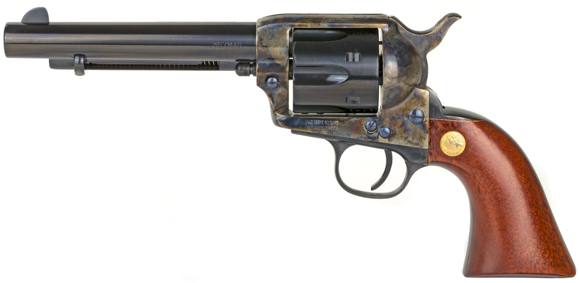 Cimarron Firearms Model P Color Case Hardened .357 Mag 5.5" Barrel 6-Rounds - Image 2