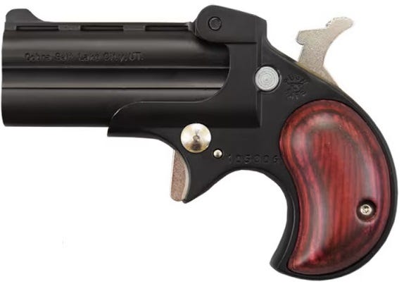 Cobra Firearms Classic .22 Mag 2.4" Barrel 2-Rounds Wood Grips - Image 2