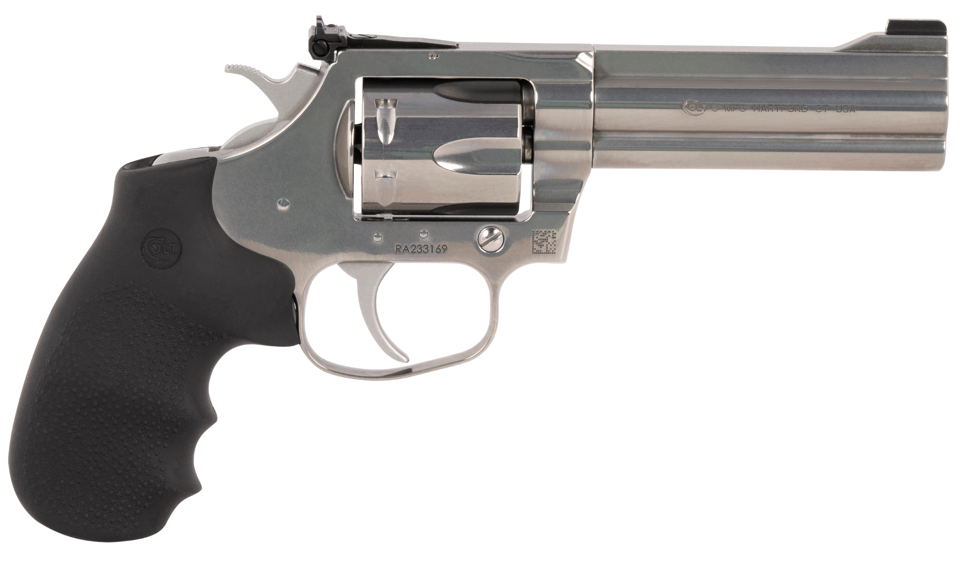 Colt Firearms King Cobra Target Stainless .357 Mag 4.25" Barrel 6-Rounds Hogue Grip