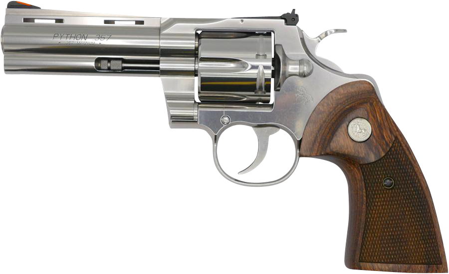 Colt Python Stainless .357 Mag / .38 Special 4.25" Barrel 6-Rounds - Image 2