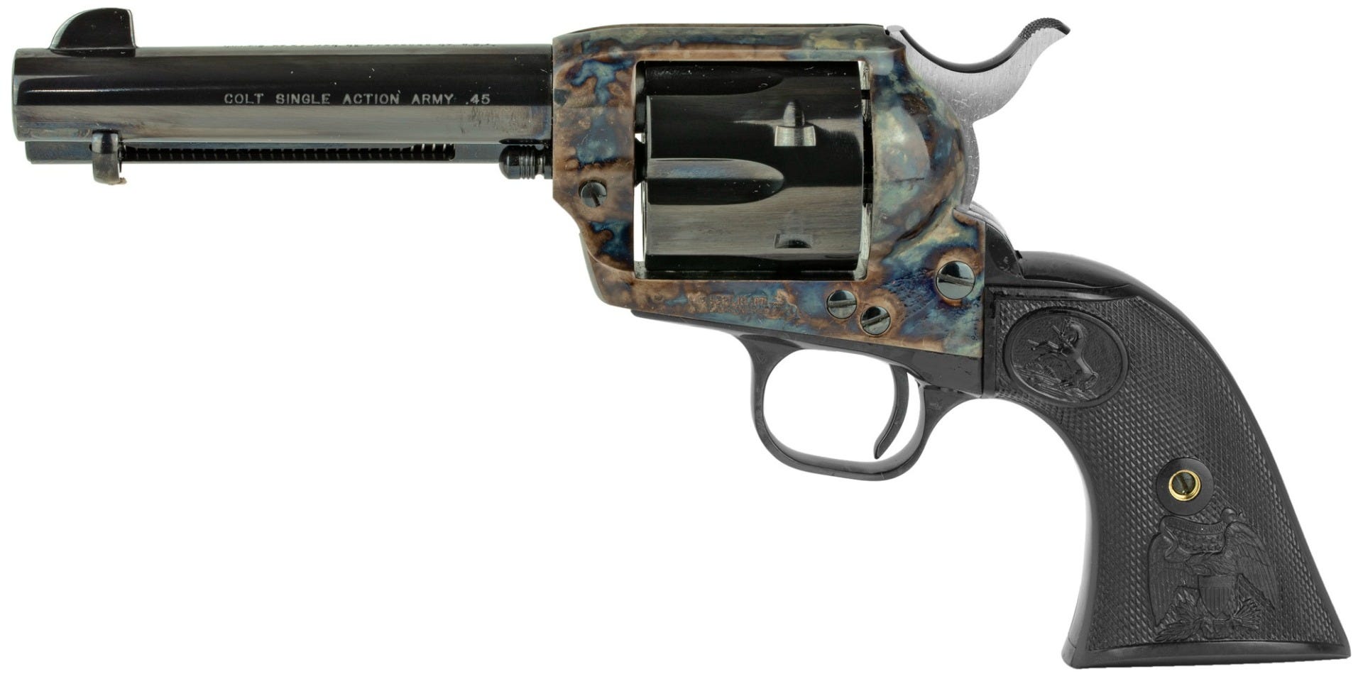 Colt Firearms Single Action Army Peacemaker Color Case Hardened .45 Colt 4.75" Barrel 6-Rounds - Image 2