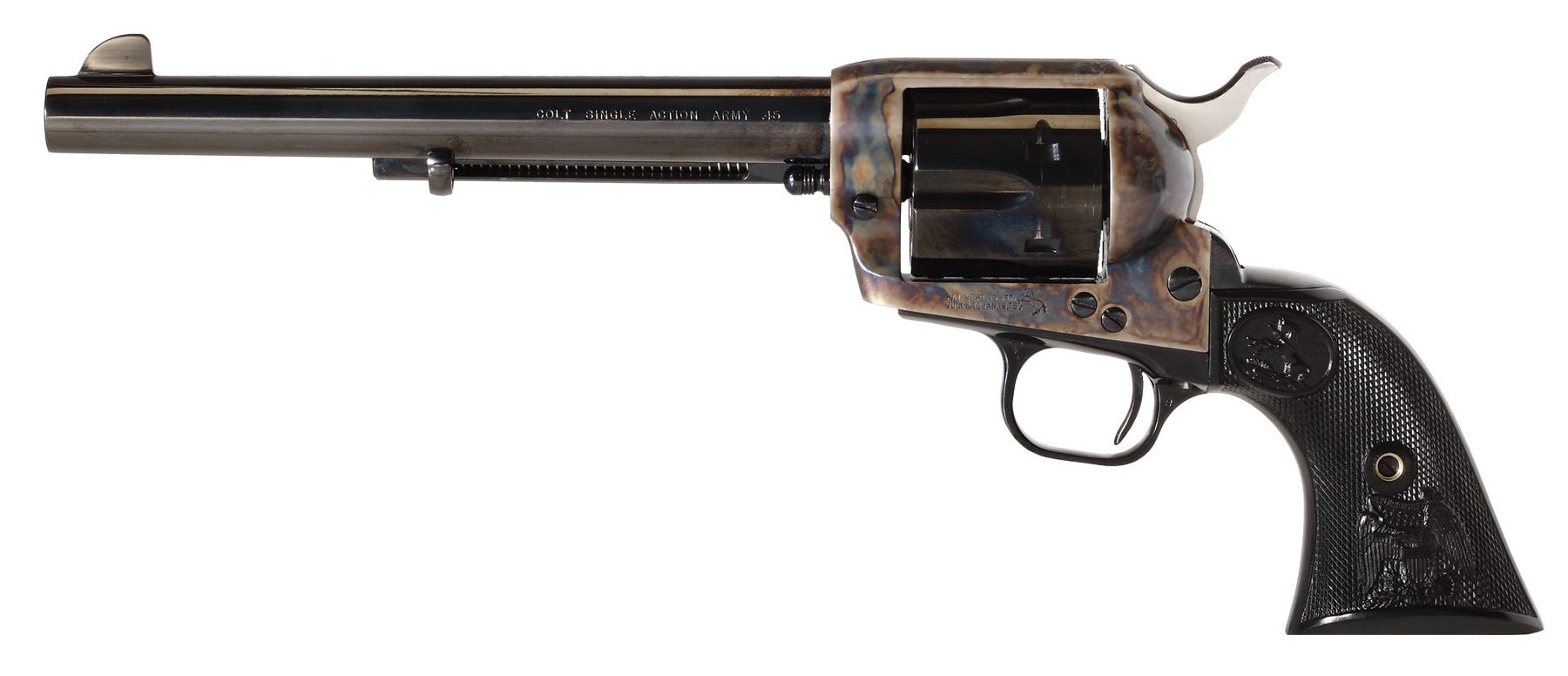 Colt Firearms Single Action Army Peacemaker Color Case Hardened .357 Mag 7.5" Barrel 6-Rounds - Image 2