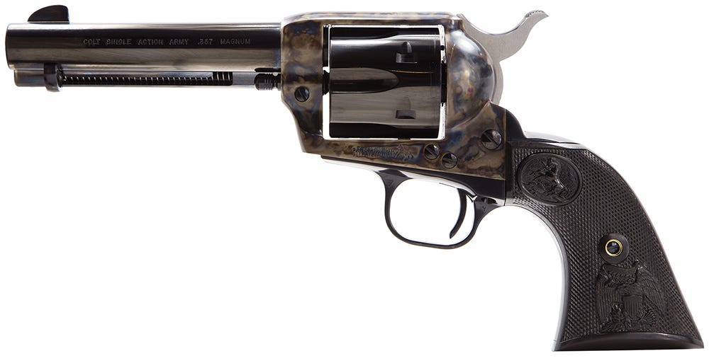 Colt SAA Peacemaker Color Case Hardened .357 Mag 4.75" Barrel 6-Rounds - Image 2