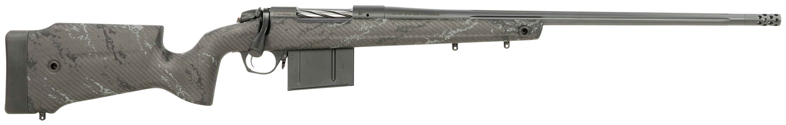 Bergara Rifles B-14 Crest Sniper Grey 7mm PRC 22" Barrel 5-Rounds