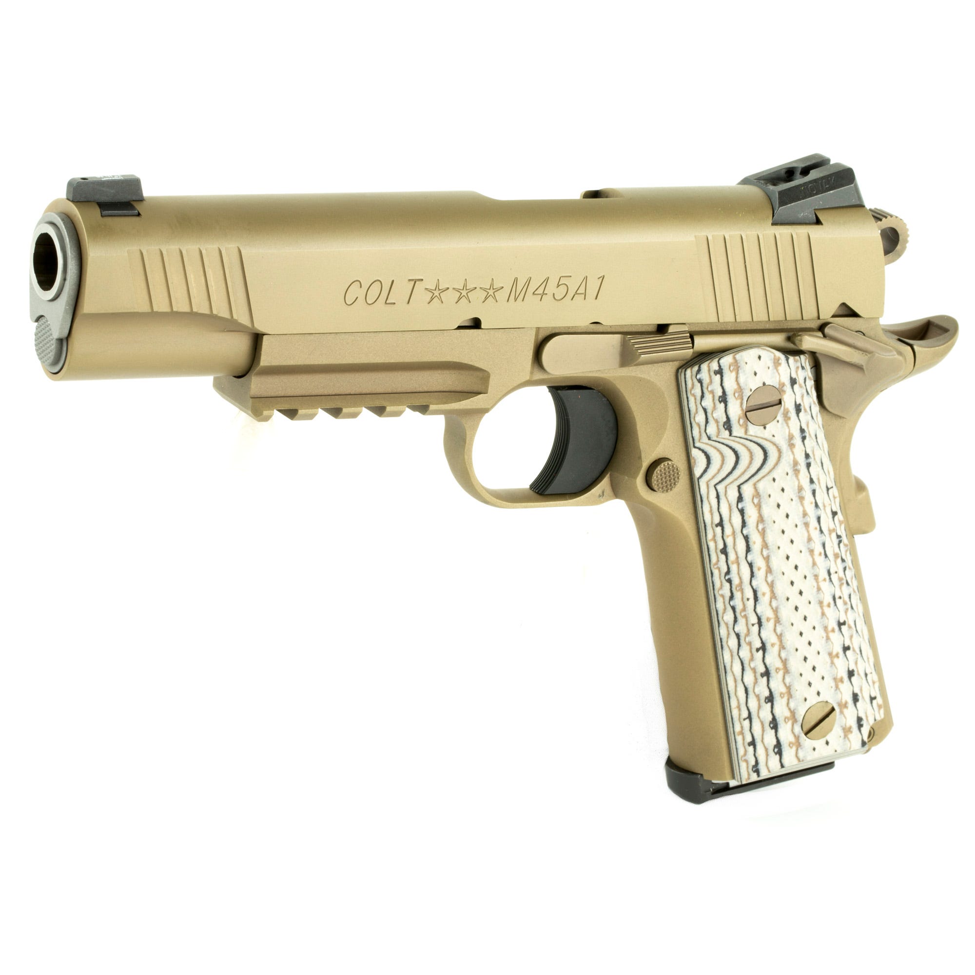 Colt Firearms CQBP Marine M45-A1 Zinc Brown Ion Bond .45 ACP 5" Barrel 7-Rounds - Image 3