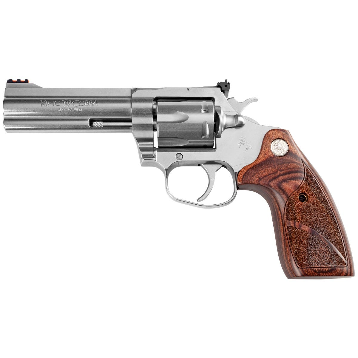 Colt Firearms King Cobra Target Revolver Stainless / Wood .357 Mag 4.25-inch 6Rds - Image 2