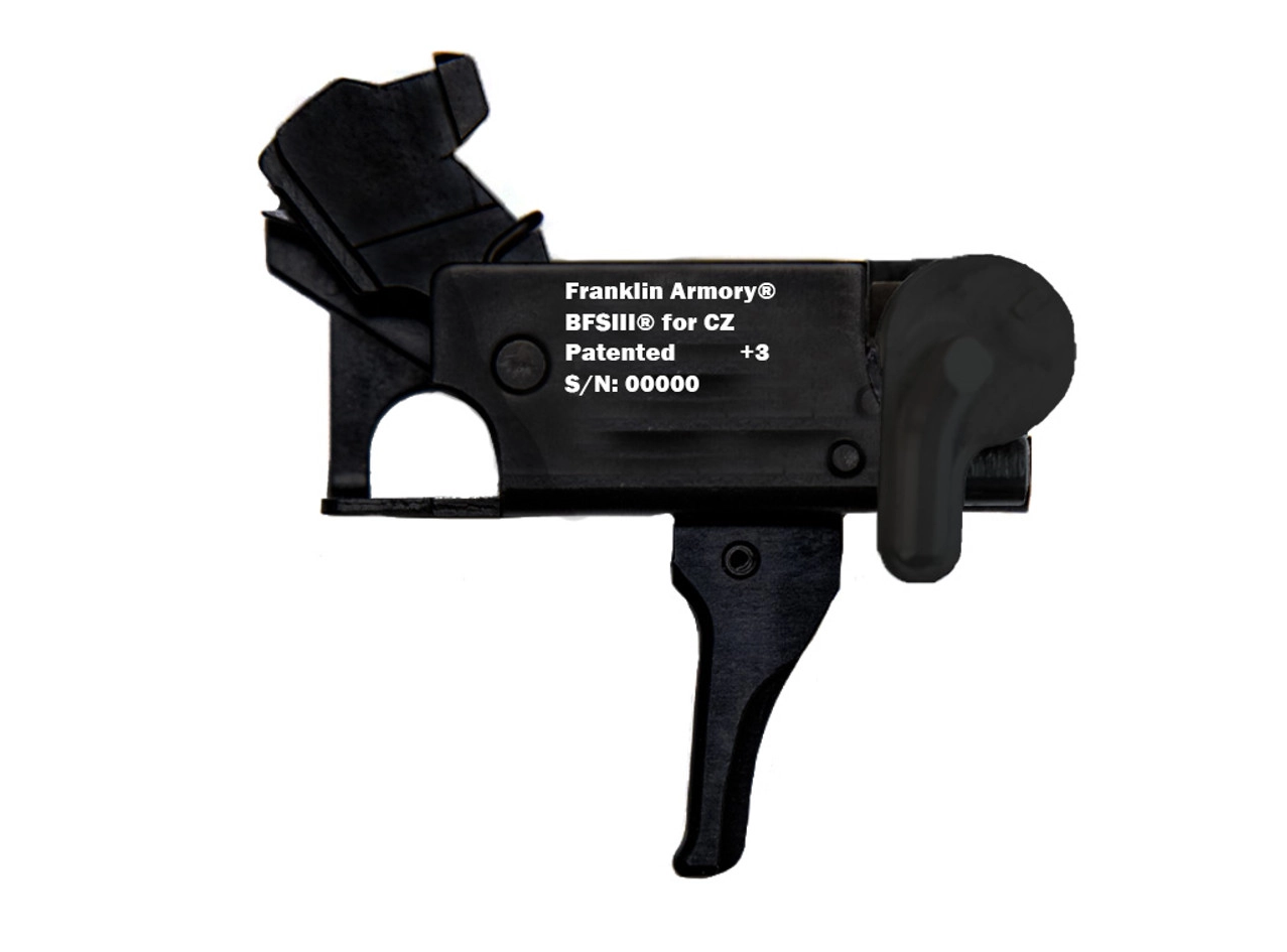 Franklin Armory BFSIII Binary Trigger for CZ Scorpion - Straight