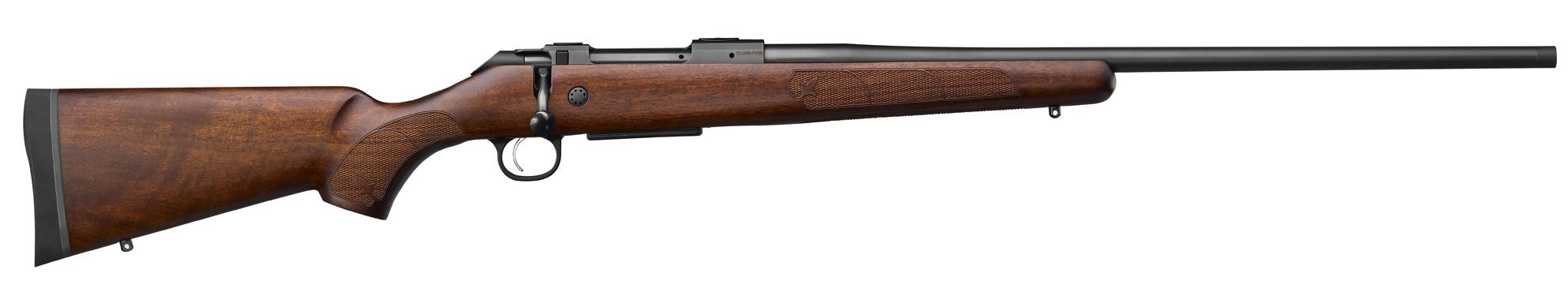 CZ 600 ST2 American Walnut / Black 6.5 Creedmoor 24" Barrel 5-Rounds - Image 2
