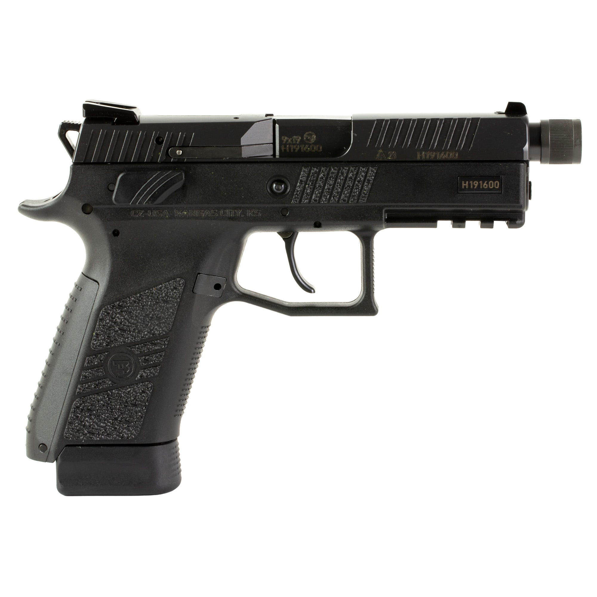 CZ P-07 9mm 4.36" Barrel 17-Rounds Suppressor Ready 1/2x28