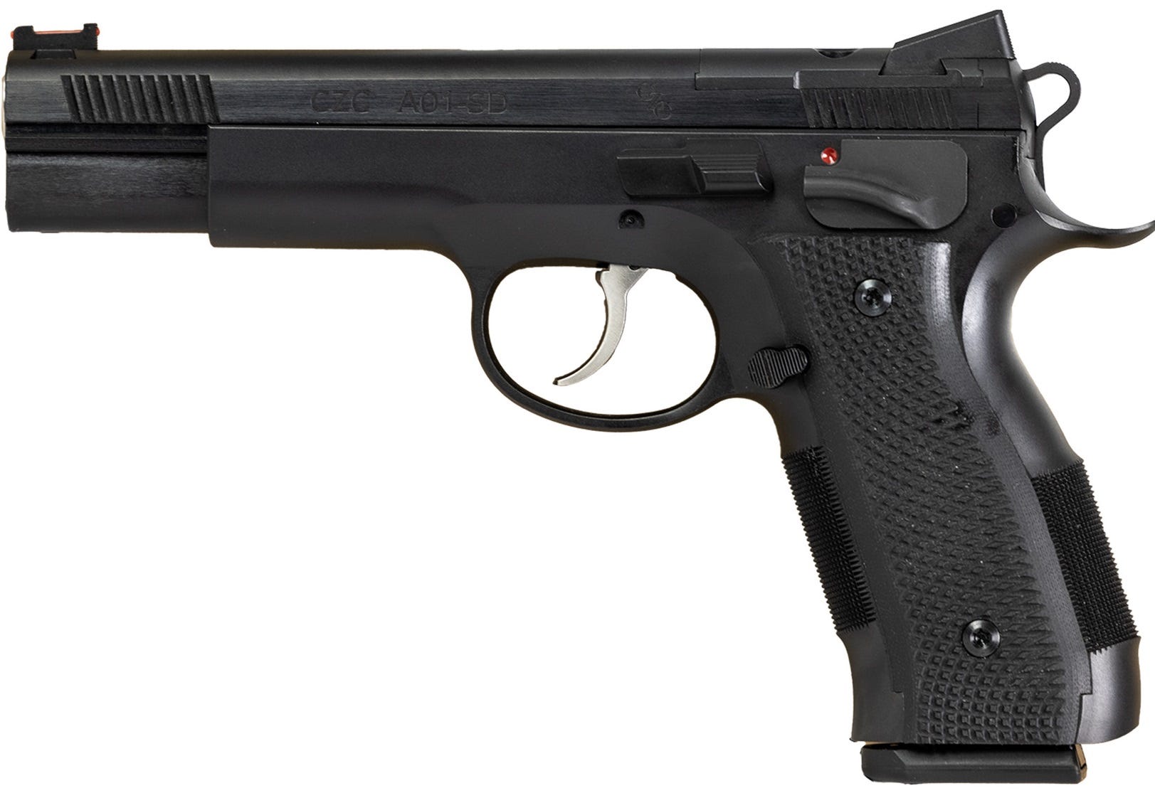CZ A01 SD 9mm 4.92" Barrel 19-Rounds Fiber Optic Front Sight