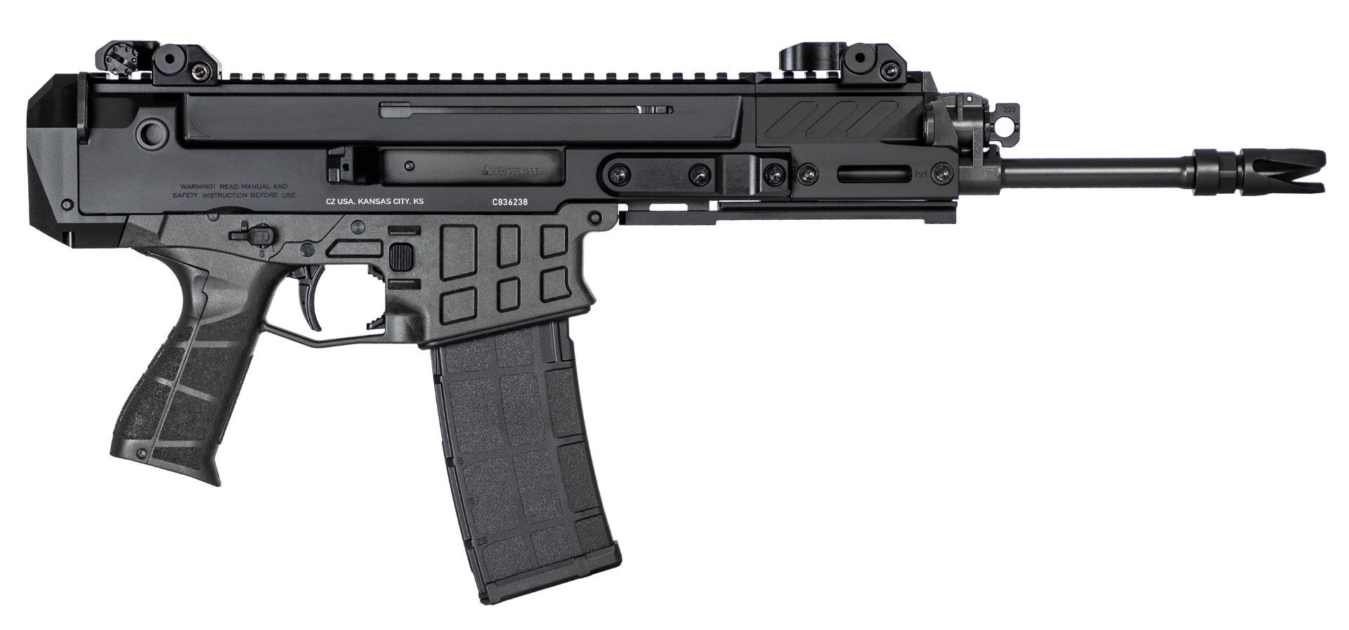 CZ Bren 2 MS 5.56 NATO 11" Barrel 20-Rounds
