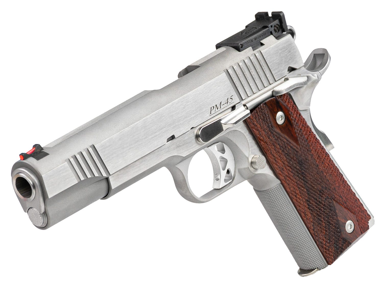 Dan Wesson Pointman 45 PM-45 Stainless .45 ACP 5" Barrel 8-Rounds - Image 3
