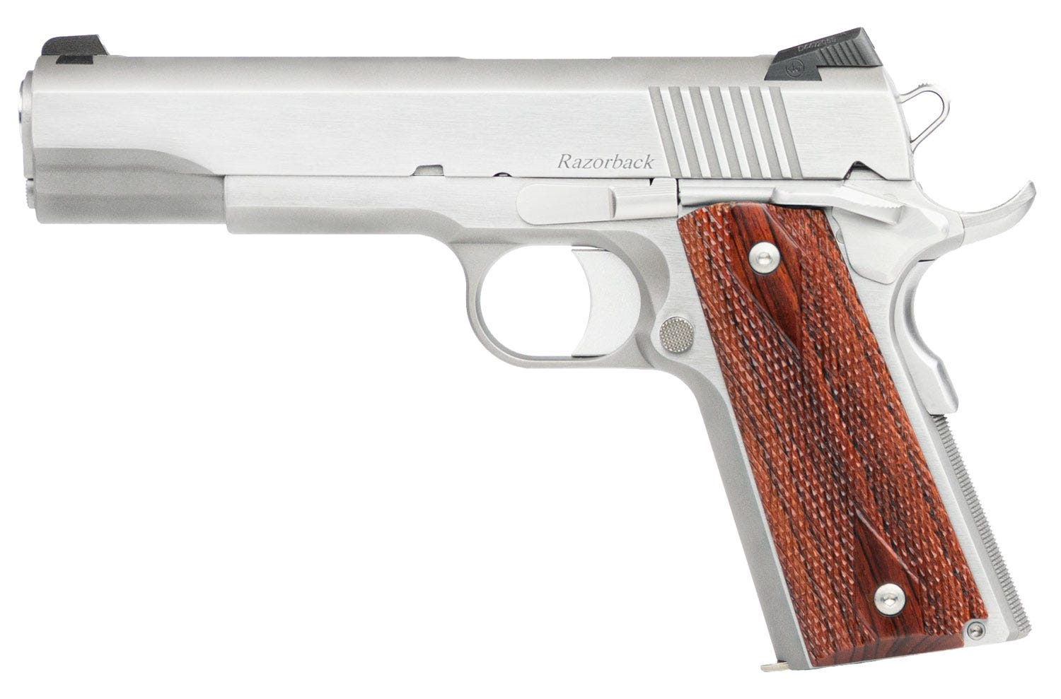 Dan Wesson Razorback Stainless 10mm 5" Barrel 8-Rounds - Image 2