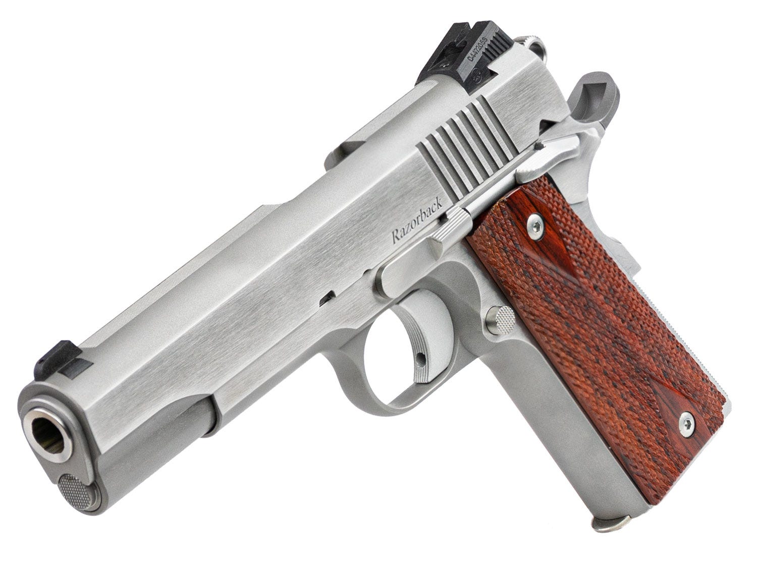 Dan Wesson Razorback Stainless 10mm 5" Barrel 8-Rounds - Image 3