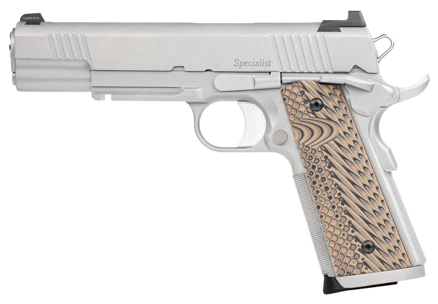 Dan Wesson Specialist Stainless 10mm 5" Barrel 8-Rounds Night Sights - Image 2