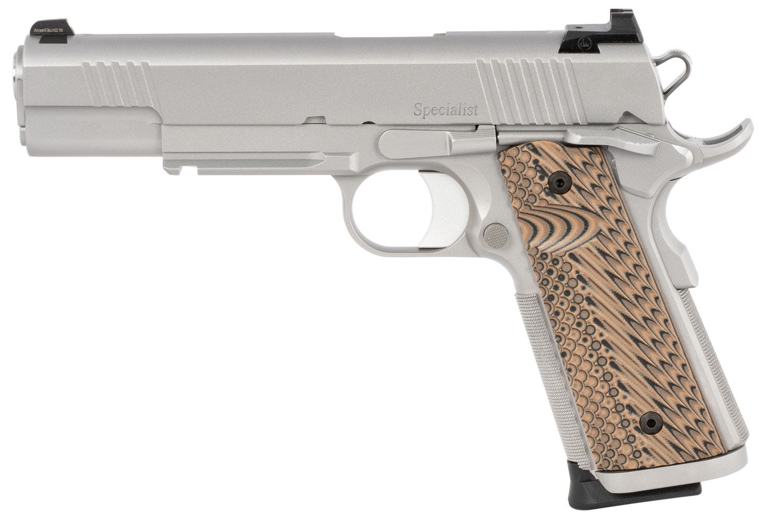 Dan Wesson Specialist Stainless 9mm 5" Barrel 10-Rounds Night Sights - Image 2