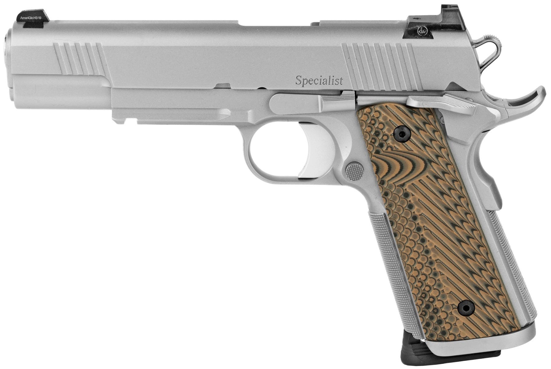 Dan Wesson Specialist Stainless .45 ACP 5" Barrel 8-Rounds Night Sights - Image 2