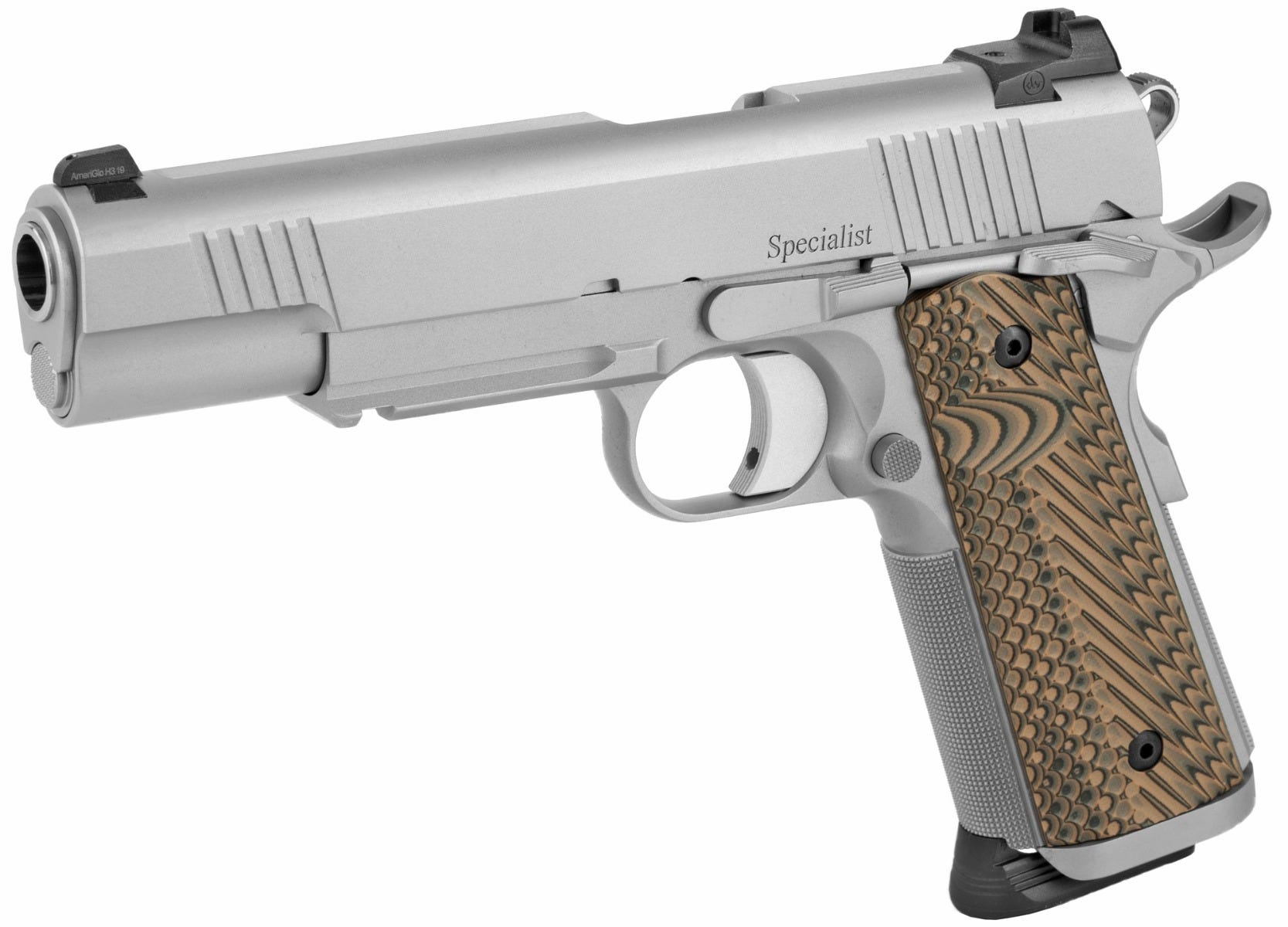 Dan Wesson Specialist Stainless .45 ACP 5" Barrel 8-Rounds Night Sights - Image 3