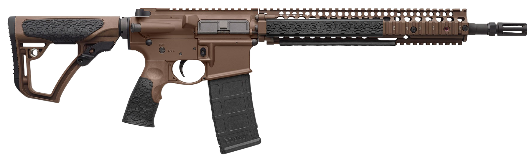 Daniel Defense DDM4 M4A1 Brown 5.56 NATO 14.5" Barrel 30-Rounds